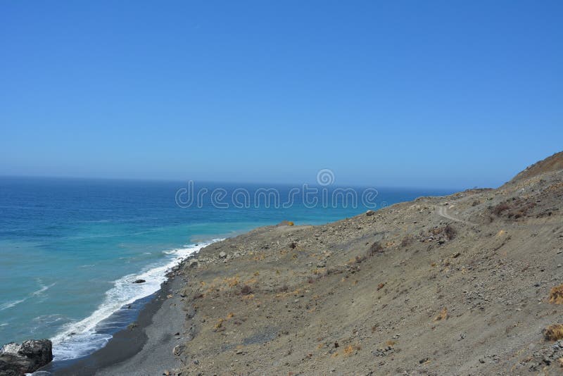 Base de la diapositiva de la cala del fango - derrumbamiento grande Big Sur, California imagenes de archivo Base de la diapositiva de la cala del fango - derrumbamiento grande Big Sur, California imagenes de archivo