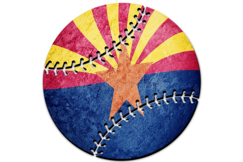 Baseball Arizona State Flag Stock Illustrations – 3 Baseball Arizona ...