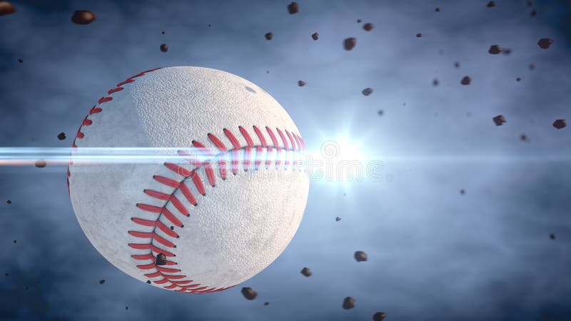 Baseball and ball