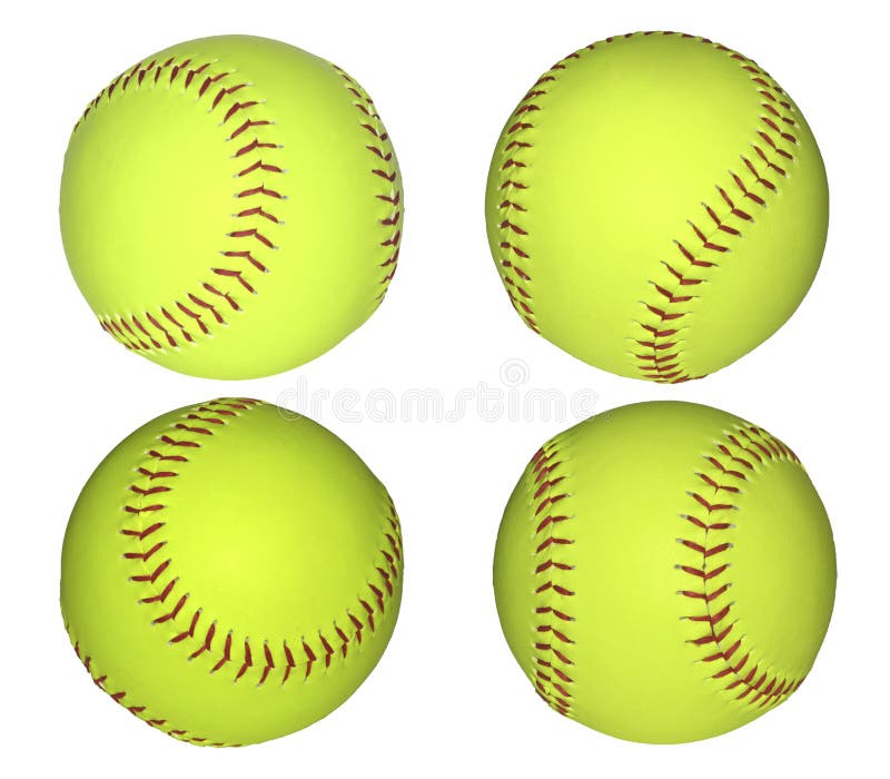 Softballs stock photo. Image of base, coed, catcher, catching 3333548