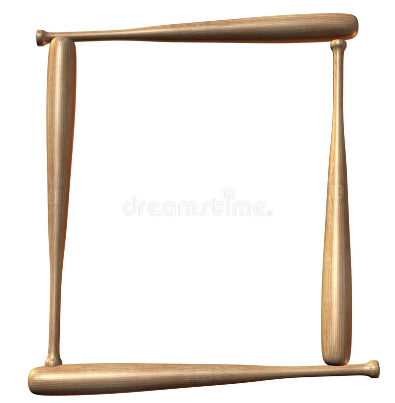 Baseball bat border stock photo. Image of ball, yankee 3147250
