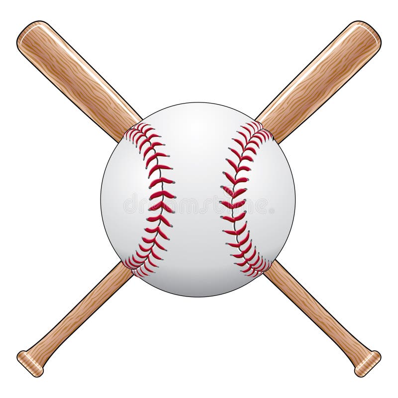 Baseball Bat and Ball stock vector. Illustration of sport 19391977