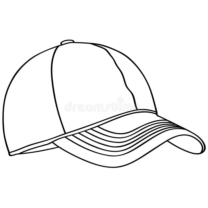 Baseball Cap Silhouette Stock Illustrations – 1,982 Baseball Cap ...