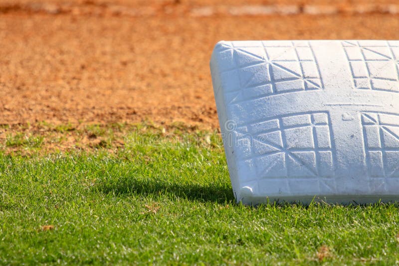 Baseball Equipment on the Field Stock Photo Image of athlete