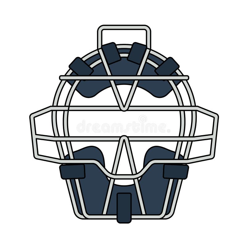 Baseball Catcher Mask Stock Illustrations – 126 Baseball Catcher Mask Stock  Illustrations, Vectors & Clipart - Dreamstime