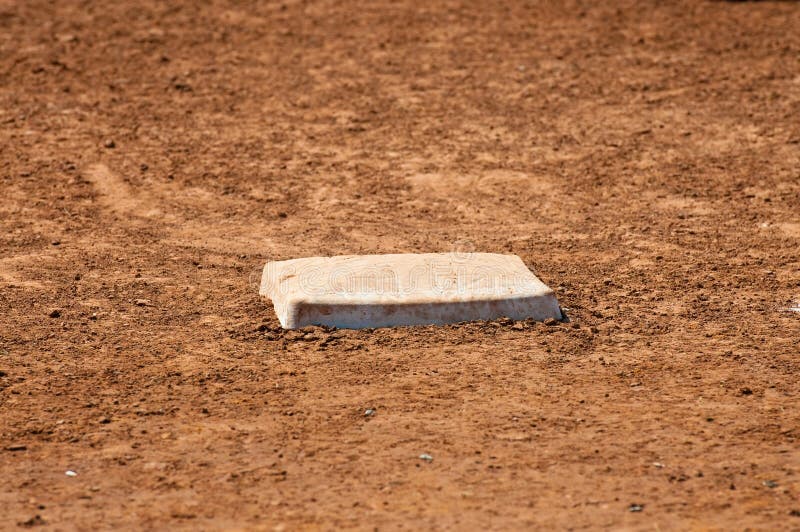 Baseball field first base stock image. Image of team 31494153