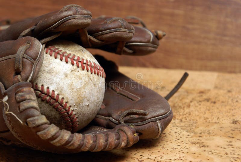 Baseball and Glove royalty free stock photos