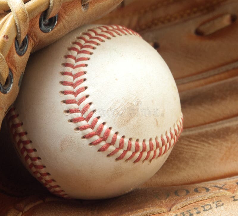 Baseball Glove and Ball stock image. Image of spring, glove 9109729