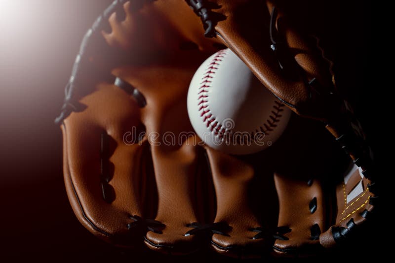 Baseball Glove Hand Holding a Baseball Stock Photo Image of baseball