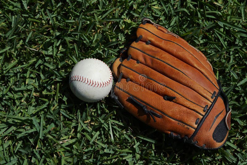 Baseball i rękawiczka zdjęcie royalty free Baseball i rękawiczka zdjęcie royalty free