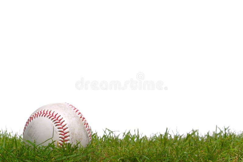 Baseball im Gras