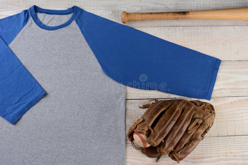 Download Blank T Shirt Raglan 3/4 Sleeves Front View With Black ...