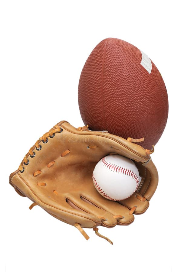 Baseball and mitt stock photo. Image of single, baseball 8256410