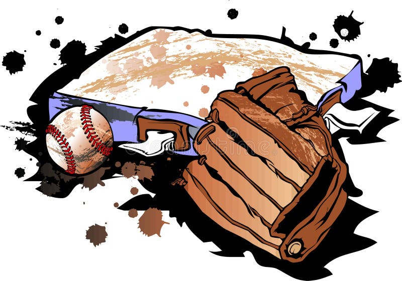 Catchers Mitt Clipart Transparent PNG Hd, Icon Retro Style