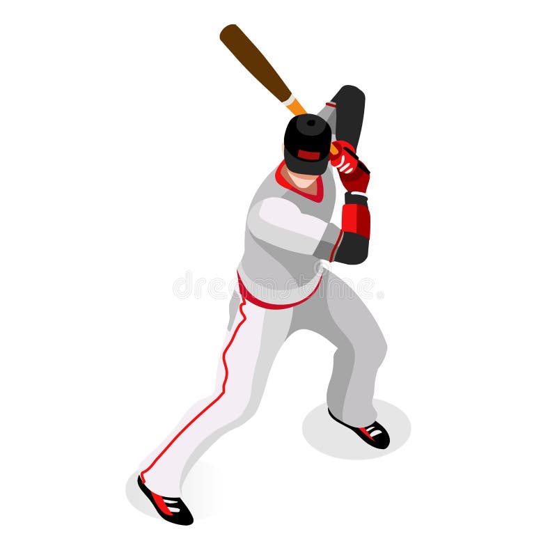 Baseball Player Sports Icon Set.3D Isometric Sport Set Baseball Championship International Competition.Olympics Sport Infographic vector illustration Baseball Player Sports Icon Set.3D Isometric Sport Set Baseball Championship International Competition.Olympics Sport Infographic vector illustration