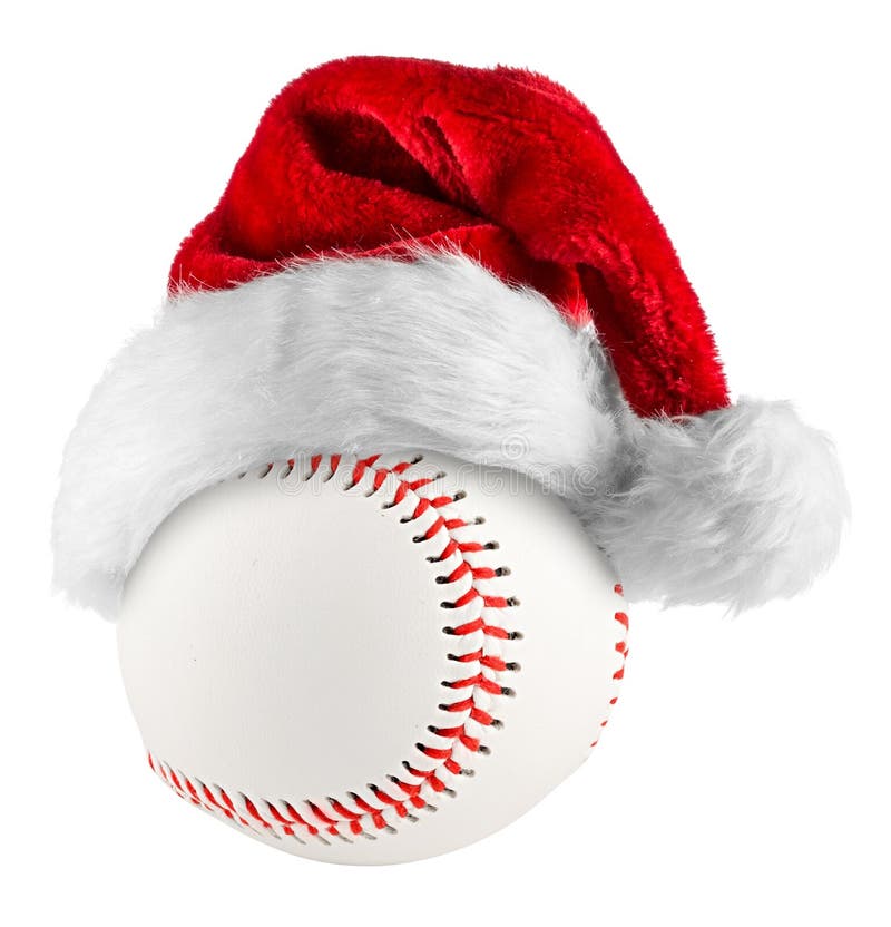 Baseball santa hat royalty free stock photos Baseball santa hat royalty free stock photos