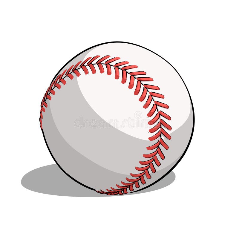 Baseball vector cartoon stock vector. Illustration of equipment 245123843