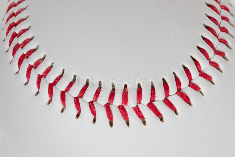 Baseballa szczegółu zakończenie obraz stock Baseballa szczegółu zakończenie obraz stock