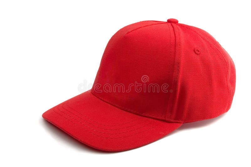 Baseballmössared arkivbilder