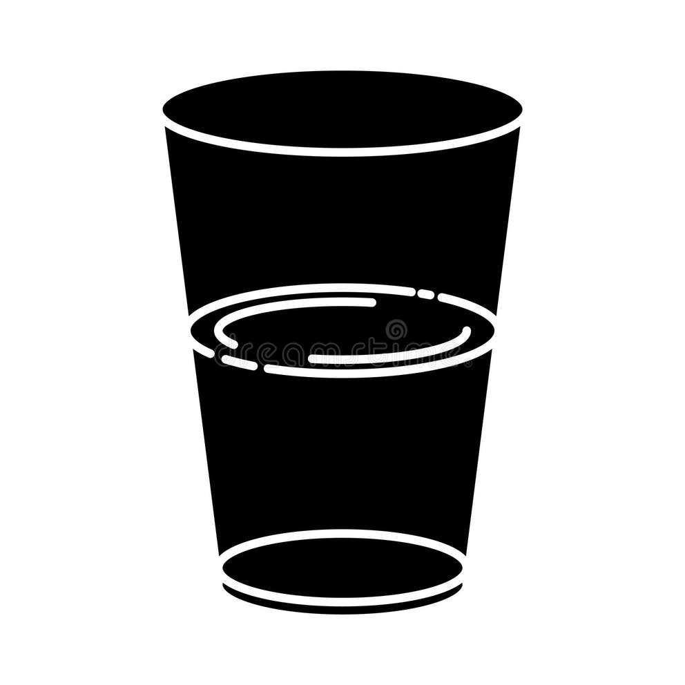 Glass Half Full Perspective Stock Illustrations 13 Glass Half Full