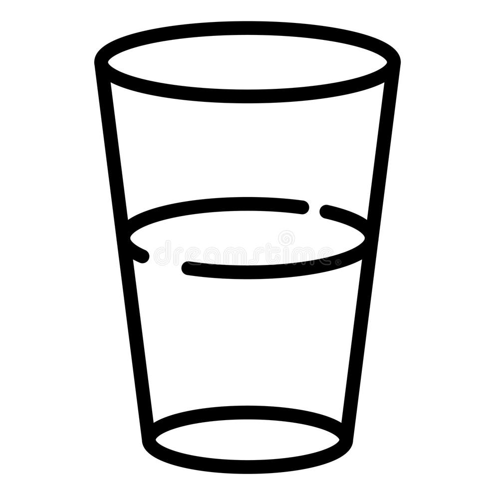 Glass Half Full Perspective Stock Illustrations 13 Glass Half Full