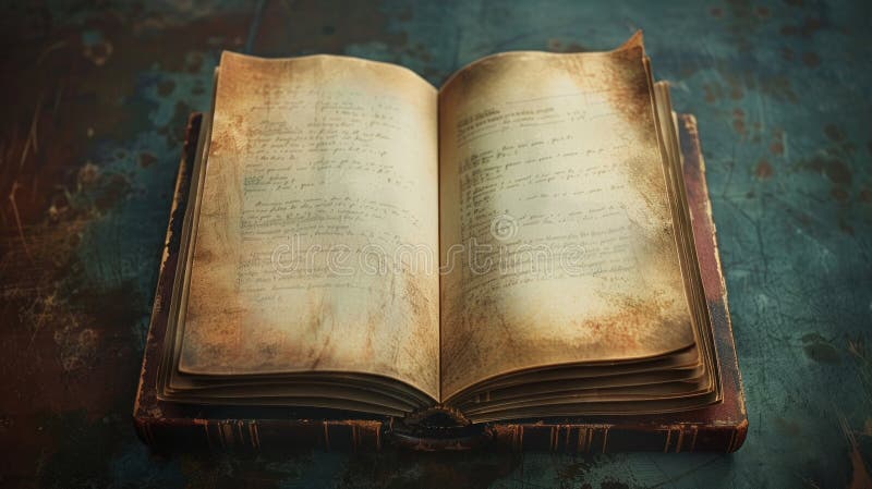 Basic icon of a sacred book with blank pages, symbolizing reverence stock illustration