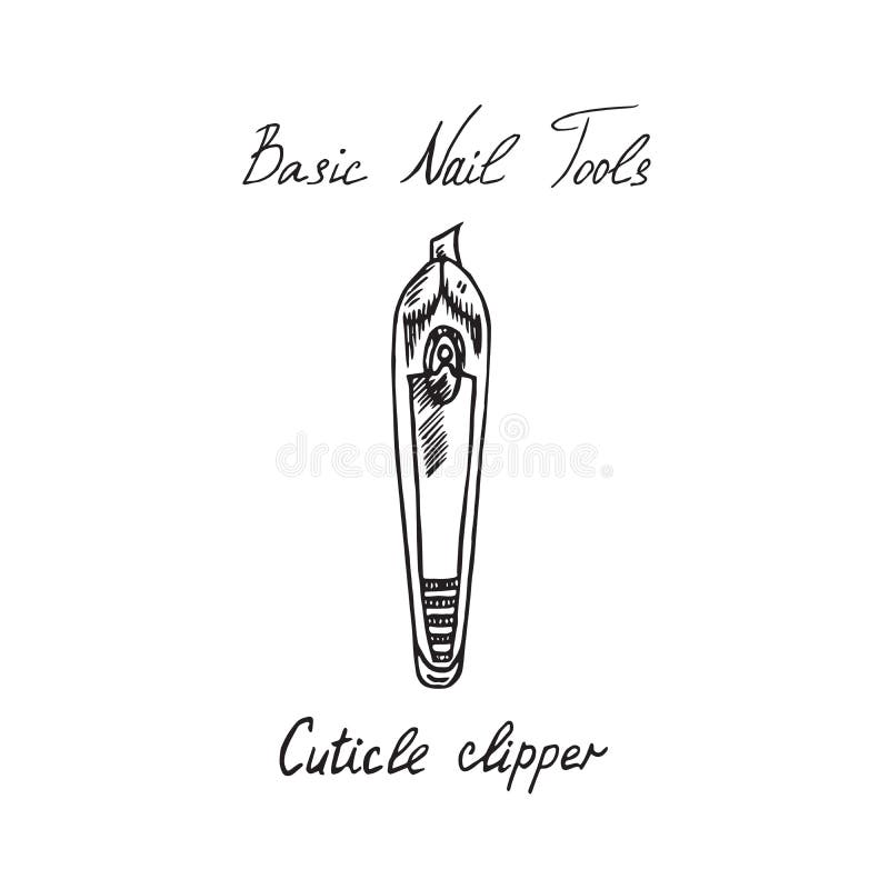 Basic Nail Tools, Pink Classical Pedicure Collection of Tools, Hand