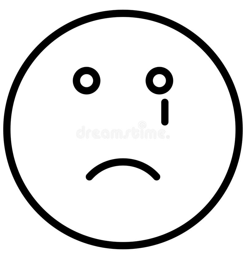 Baffled Emoticon, Stare Emoticon Vector Isolated Icon Which Can Easily