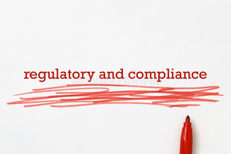 Regulatory and compliance heading