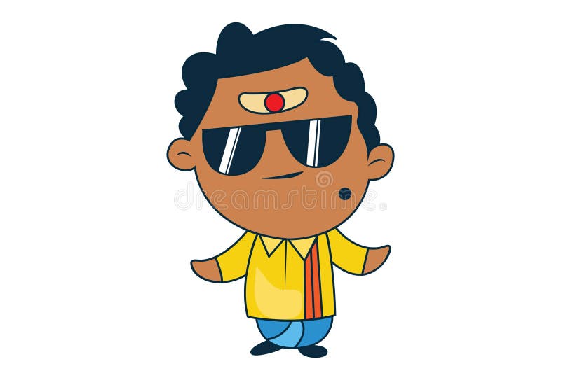 Cartoon Illustration of South Indian Man Stock Vector - Illustration of happy, black: 136936828 Cartoon Illustration of South Indian Man Stock Vector - Illustration of happy, black: 136936828