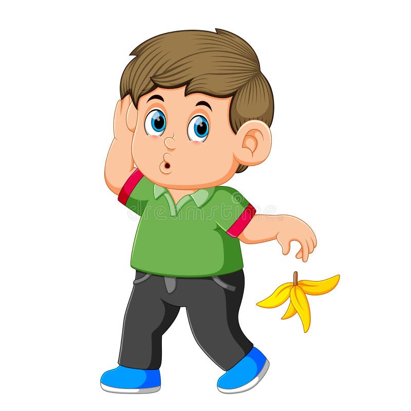 Man Eating Banana Stock Illustrations 330 Man Eating Banana Stock