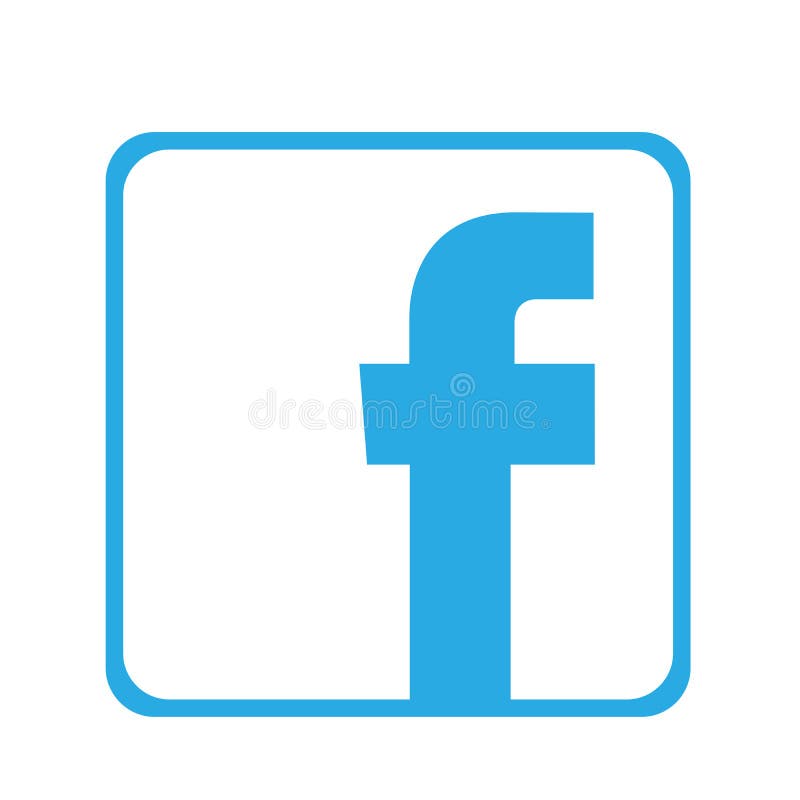 Facebook Logo Icon Vector Illustrations On White Background Editorial Photography Illustration Of Friends White