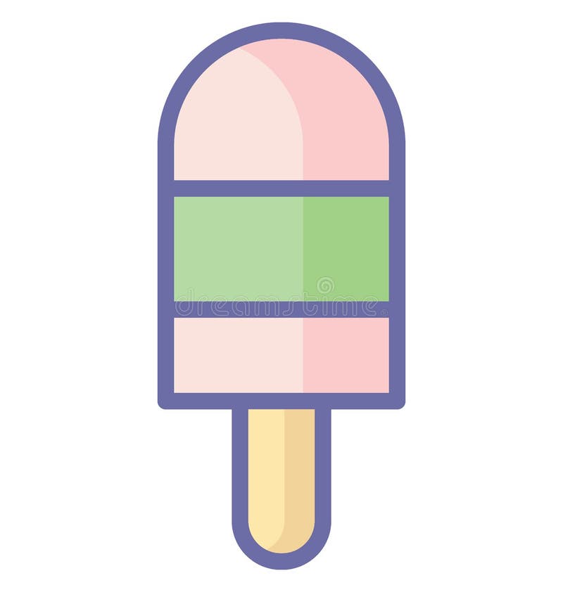 Freeze Pop Isolated Vector Icon Which Can Easily Modify or Edit Stock ...