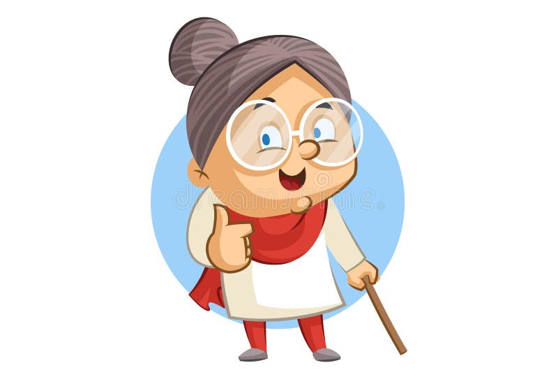 Old Indian Lady Stock Illustrations – 214 Old Indian Lady Stock