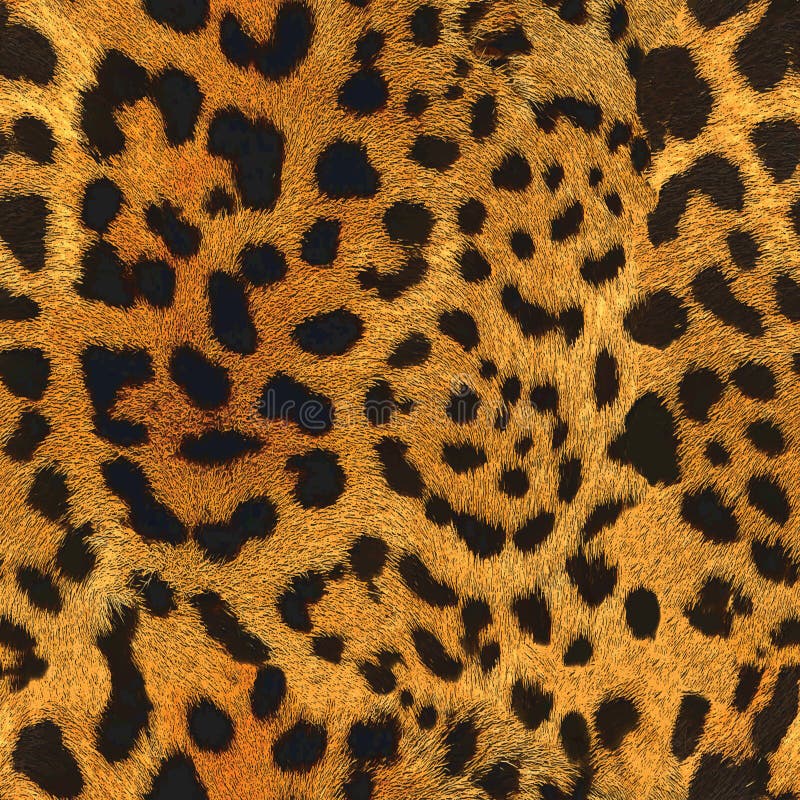 Seamless pattern wild Leopard Skin design abstract