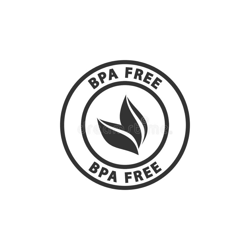 Free Plastic Icon. No BPA, Sign Or Symbol For Design, Presentation