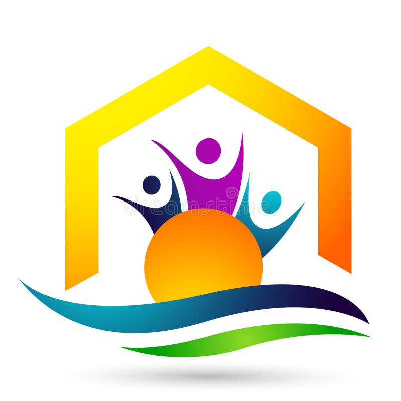 Sunset Team Work Stock Illustrations 497 Sunset Team Work Stock