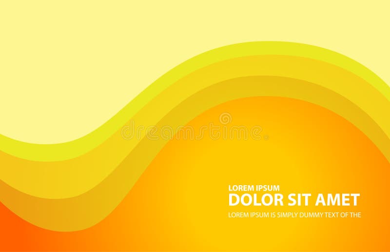Abstract gold yellow wave background vector gold orange tone abstract Decorative vector illustration waves design on white vector illustration Abstract gold yellow wave background vector gold orange tone abstract Decorative vector illustration waves design on white vector illustration