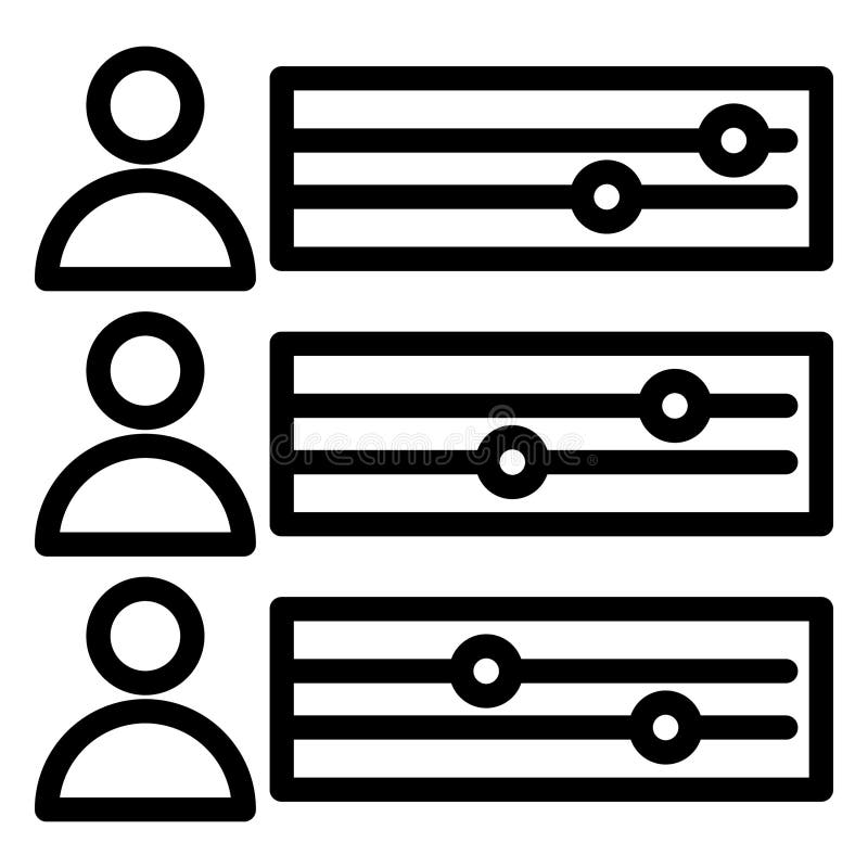 Employee ranking Isolated Vector Icon which can easily modify or edit vector illustration