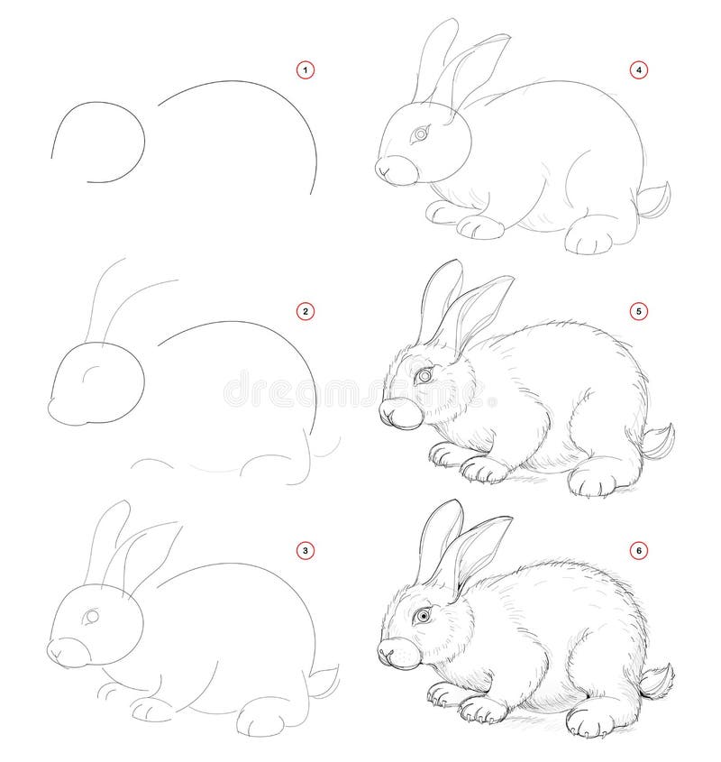 20 Cute Easy Bunny Rabbit Drawing Ideas | Mini drawings, Rabbit drawing, Bunny  drawing