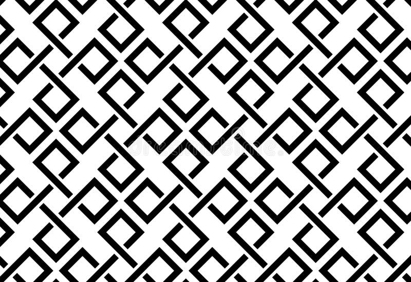 Simple square geomatric pattern. Chinese style.