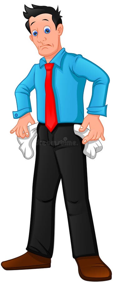 Man Showing Empty Pockets Stock Illustrations – 118 Man Showing Empty  Pockets Stock Illustrations, Vectors & Clipart - Dreamstime