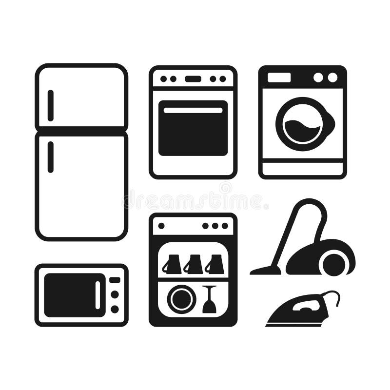Fridge Symbols Stock Illustrations 996 Fridge Symbols Stock
