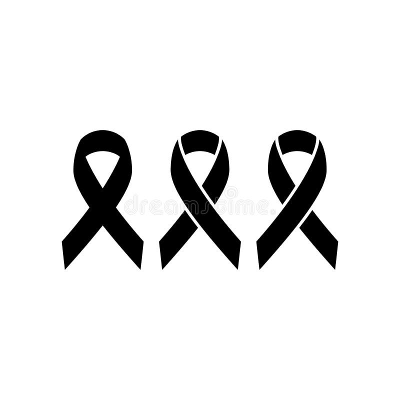 What Does A Black Ribbon Means?