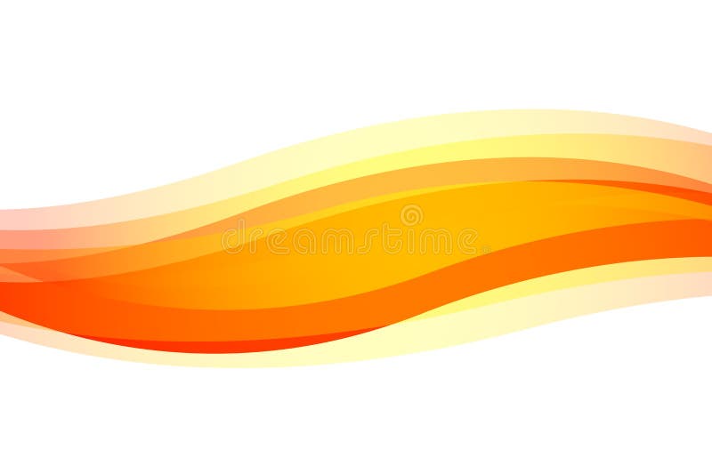 Abstract Gold Orange Wave Background Vector Orange Tone Abstract Decorative Vector Illustration Waves Design On White Stock Vector Illustration Of Blue Bush