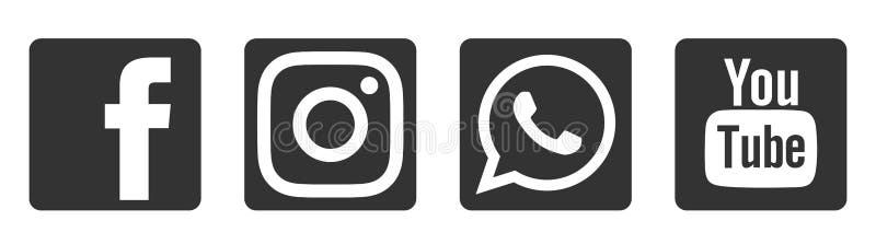 Instagram Facebook Logo Black White Stock Illustrations 7 Instagram Facebook Logo Black White Stock Illustrations Vectors Clipart Dreamstime