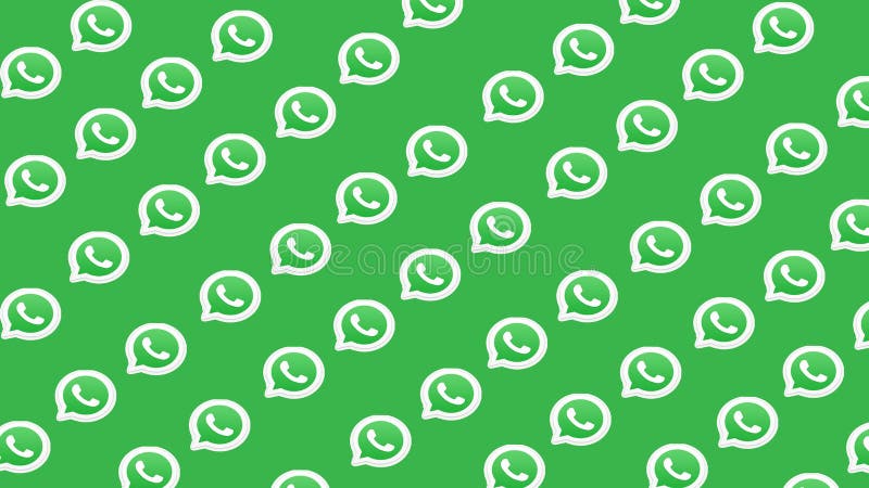 Whatsapp Seamless Pattern Green Background Editorial Photography -  Illustration of background, whatsapp: 193810177