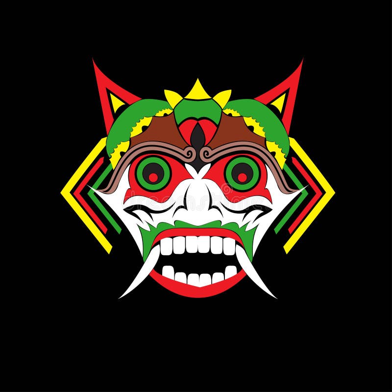 Barong Bali Mask Stock Illustrations – 720 Barong Bali Mask Stock ...