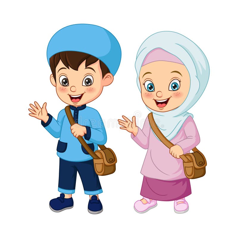 Muslim Kids School Stock Illustrations – 609 Muslim Kids School Stock  Illustrations, Vectors & Clipart - Dreamstime