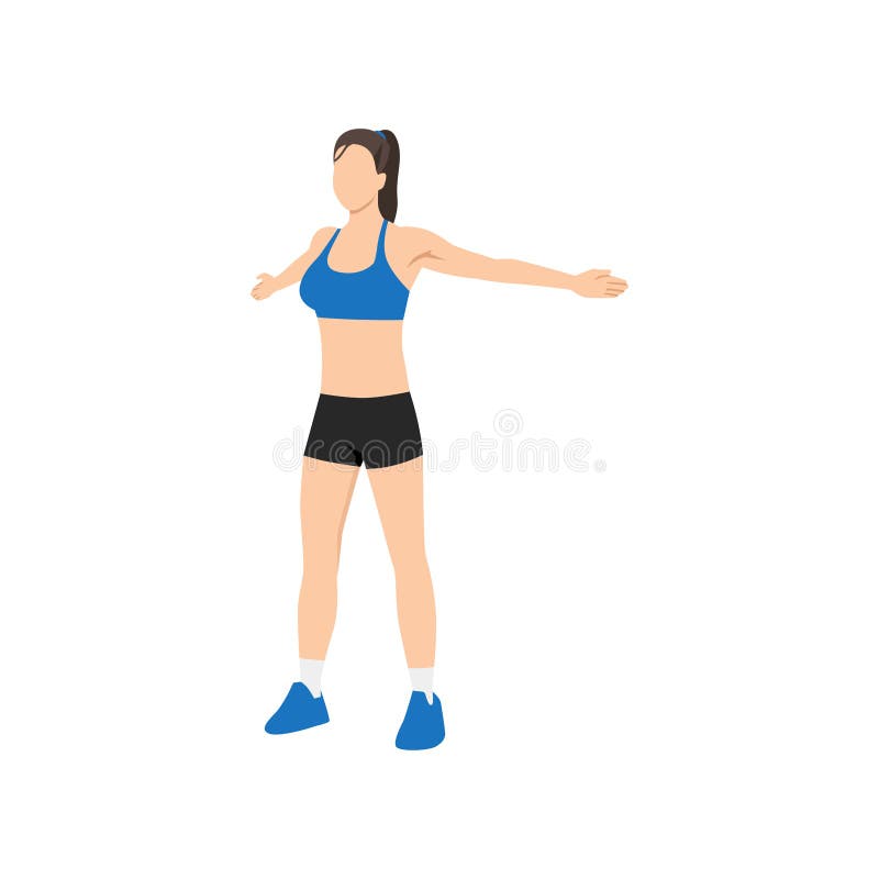 Chest Stretch Stock Illustrations – 420 Chest Stretch Stock